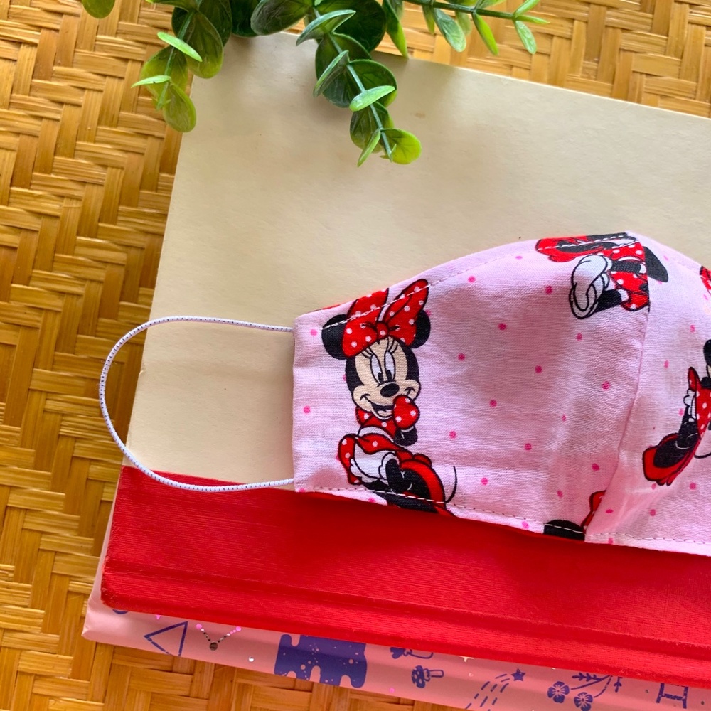 Sold on Etsy Minnie Mouse Face Mask - Picture 2 of 6